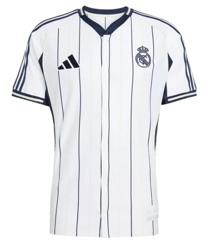 חולצת BASEBALL EDITION ריאל מדריד לבן 25/26